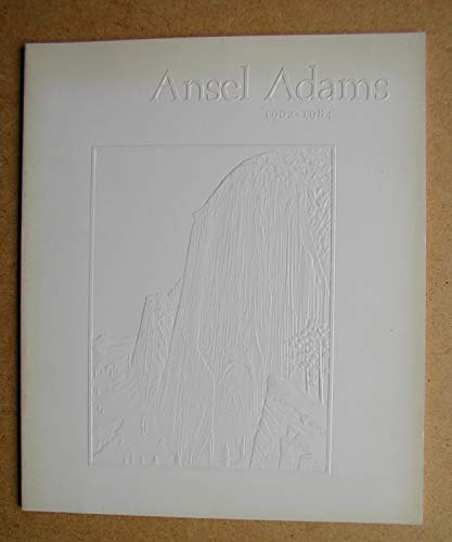 Ansel Adams, 1902-1984 (Untitled) (9780933286412) by Alinder, James, Ed