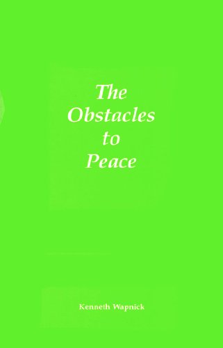 Imagen de archivo de The Obstacles to Peace a la venta por Jenson Books Inc