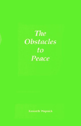 Stock image for The Obstacles to Peace for sale by Jenson Books Inc