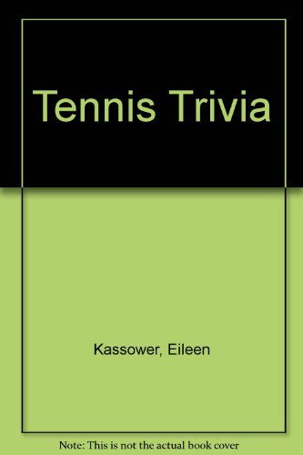 Beispielbild fr Tennis Trivia zum Verkauf von Wonder Book