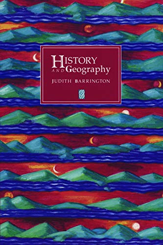 History and Geography (Poems) (9780933377028) by Barrington, Judith