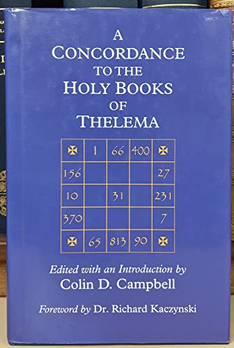 Stock image for A Concordance to the Holy Books of Thelema for sale by Magus Books Seattle