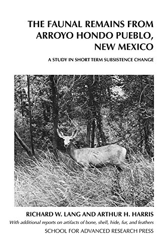 Imagen de archivo de Faunal Remains from Arroyo Hondo, Pueblo, New Mexico: A Study in Short-Term Subsistence Change (Arroyo Hondo Archaeological Series, Vol. 5) a la venta por Maya Jones Books