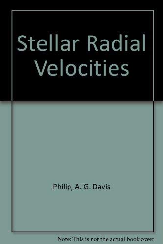 Stock image for Stellar Radial Velocities for sale by Alplaus Books