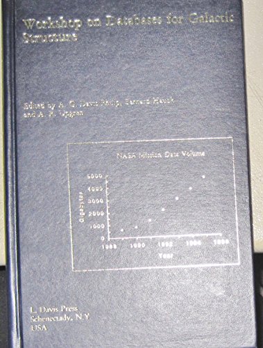 Beispielbild fr Worshop on Databases on Galactic Structure: Meeting held at Swarthmore College, Swarthmore, Pennsylvania, May 17-19, 1993 (Van Vleck Observatory contribution) zum Verkauf von HPB-Red