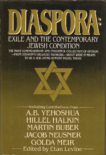 Beispielbild fr Diaspora : Exile and the Contemporary Jewish Condition zum Verkauf von Better World Books