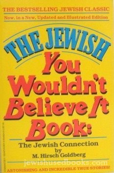 Imagen de archivo de Jewish You Wouldn't Believe It Book a la venta por HPB-Movies