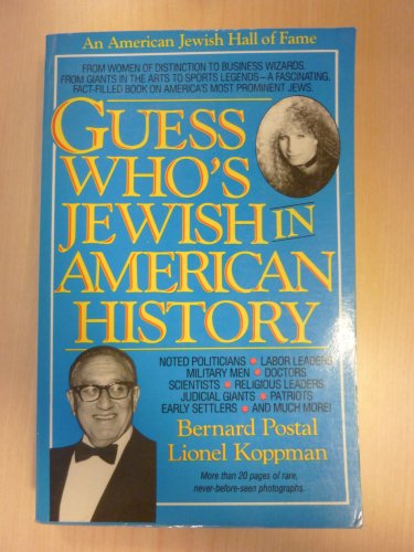 9780933503557: Guess Who's Jewish in American History