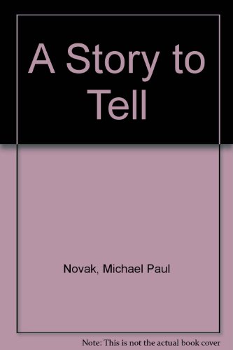 Beispielbild fr A Story to Tell: Michael Paul Novak Poetry zum Verkauf von Magus Books Seattle