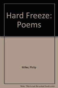 9780933532960: Hard Freeze: Poems