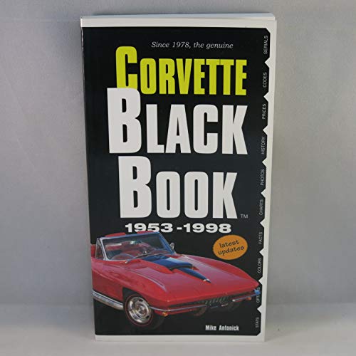 Stock image for Corvette Black Book 1953-1998 for sale by beat book shop