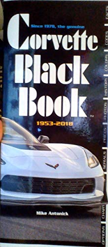 9780933534629: Corvette Black Book: 1953-2018