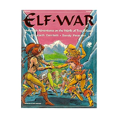 Elf War: Hubward Adventures on the World of Two Moons (Elfquest RPG) (9780933635326) by Elizabeth Cerritelli; Sandy Petersen