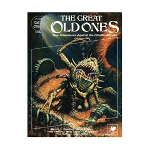 The Great Old Ones (Call of Cthulhu Horror Roleplaying, 1920s Setting) (9780933635388) by Marcus L. Rowland; Kevin A. Ross; Harry Cleaver; Doug Lyons; L. N. Isynwill