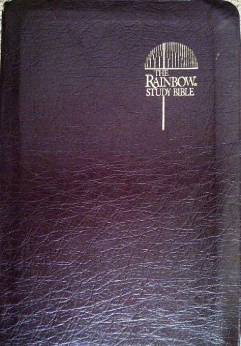 Beispielbild fr King James Version Study Rainbow Bible : Bonded Leather Edition zum Verkauf von Mahler Books