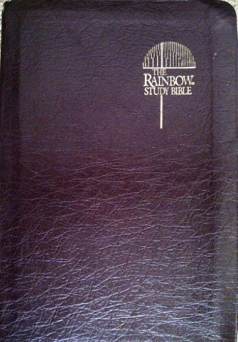 Stock image for King James Version Study Rainbow Bible/Leather Edition for sale by GF Books, Inc.