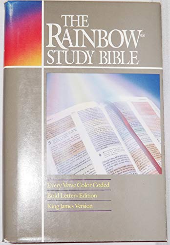 9780933657205: Bible New International Version Rainbow Study Burg T/I: Burgundy