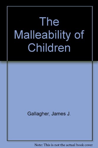 Stock image for The Malleability of Children for sale by Bingo Used Books