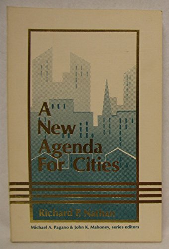 Stock image for A New Agenda for Cities for sale by Better World Books