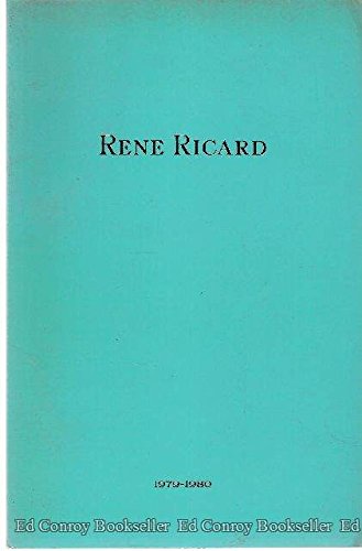 Rene Ricard 1979-1980 (9780933732001) by Rene Ricard