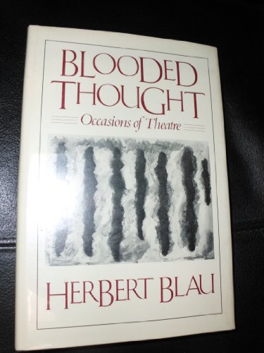 Beispielbild fr Blooded Thought zum Verkauf von ThriftBooks-Atlanta