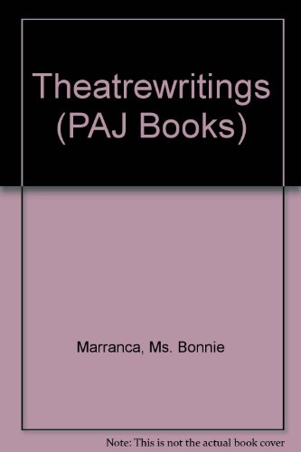 9780933826670: Theatre Writings