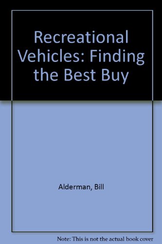 9780933893788: Recreational Vehicles: Finding the Best Buys