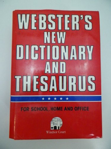 Beispielbild fr Websters New Dictionary and Thesaurus zum Verkauf von Better World Books