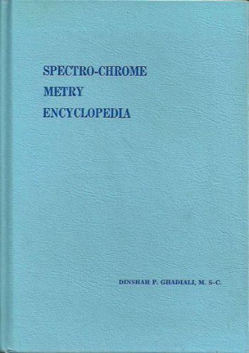 Stock image for Title: SPECTRO-CHROME METRY ENCYCLOPAEDIA for sale by Byrd Books