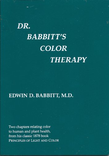 Stock image for Dr. Babbitt*s Color Therapy for sale by dsmbooks