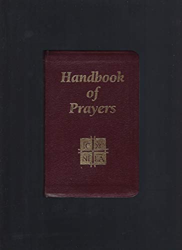 Beispielbild fr Handbook of Prayers zum Verkauf von Better World Books