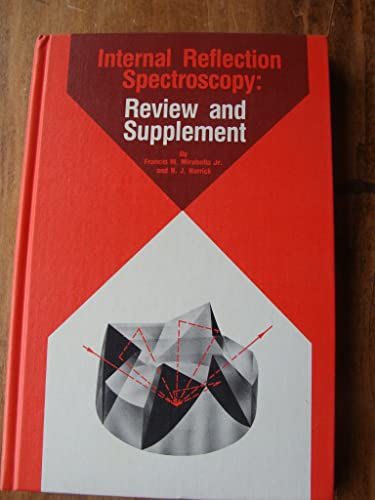 Imagen de archivo de Internal Reflection Spectroscopy Review and Supplement a la venta por Bingo Books 2