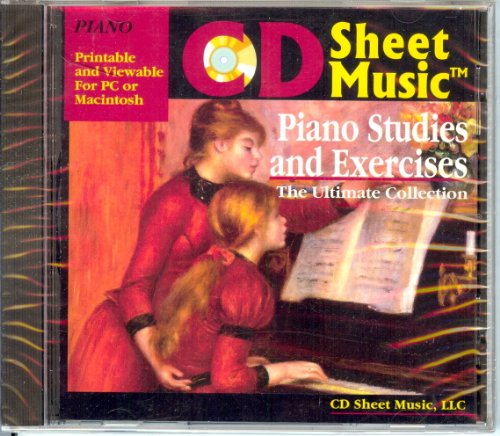 9780934009225: CD Sheet Music: Piano Studies & Exercises