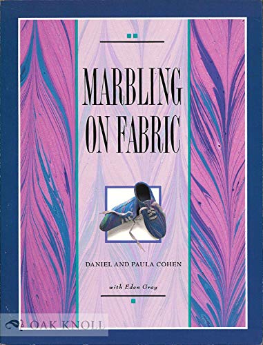 Stock image for Marbling on Fabric for sale by Front Cover Books