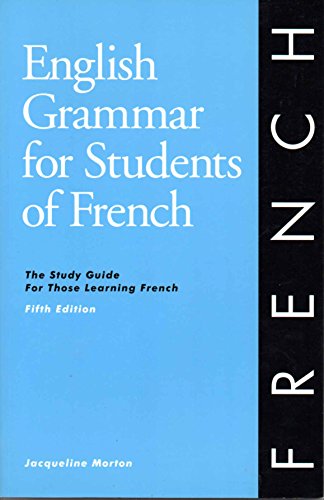 9780934034326: English Grammar for Students of French