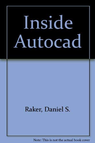 Stock image for Inside Autocad for sale by Irish Booksellers