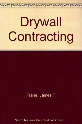 Beispielbild fr Drywall Contracting zum Verkauf von Wonder Book