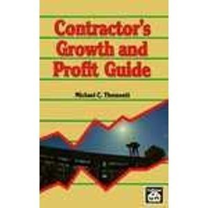 Beispielbild fr Contractor's Growth and Profit Guide zum Verkauf von Wonder Book