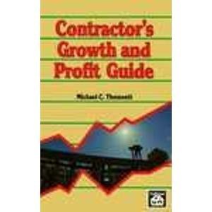 Imagen de archivo de Contractor's Growth and Profit Guide a la venta por Wonder Book