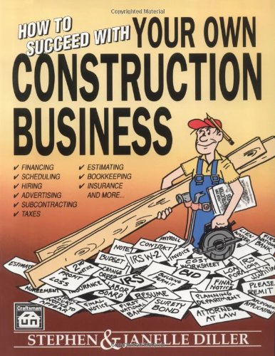 Imagen de archivo de How to Succeed with Your Own Construction Business a la venta por Better World Books