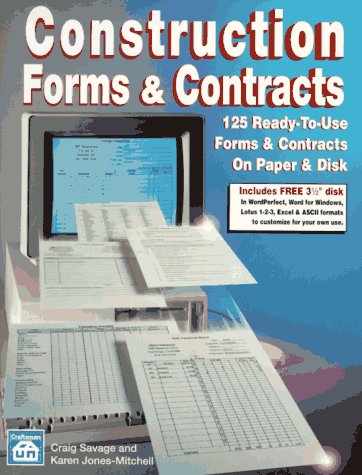 Beispielbild fr Construction Forms and Contracts zum Verkauf von Better World Books