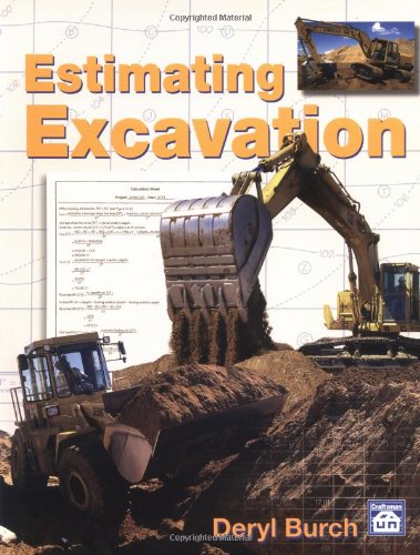 Imagen de archivo de Estimating Excavation a la venta por SecondSale