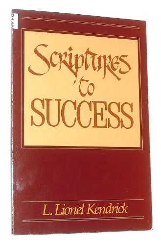 Stock image for Scriptures to success for sale by The Book Garden