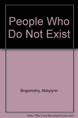 9780934172455: People Who Do Not Exist: Poems by Abby Bogomolny