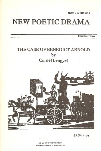 Stock image for Case of Benedict Arnold (New poetic drama) for sale by The Yard Sale Store