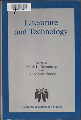 Imagen de archivo de Literature and Technology a la venta por ThriftBooks-Dallas