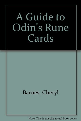 Imagen de archivo de A guide to Odin's rune cards a la venta por Front Cover Books