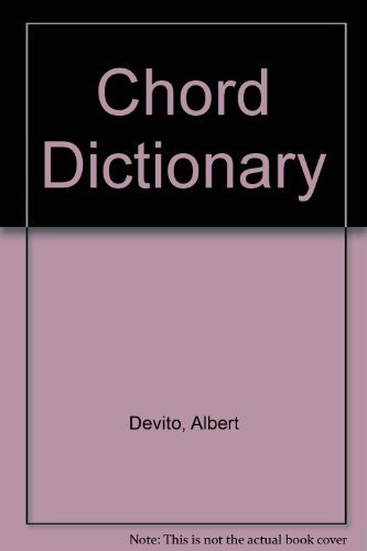 Stock image for Chord Dictionary for sale by Hastings of Coral Springs