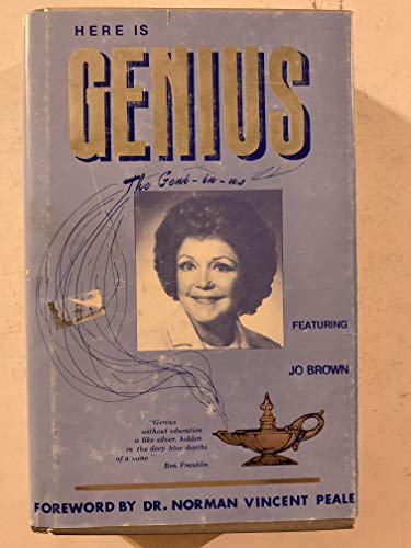 Stock image for Here is genius: The geni-in-us for sale by SecondSale