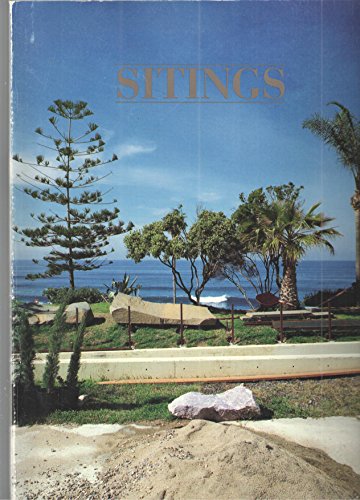 Imagen de archivo de Sitings : Aycock, Fleischner, Miss, Trakas a la venta por Better World Books